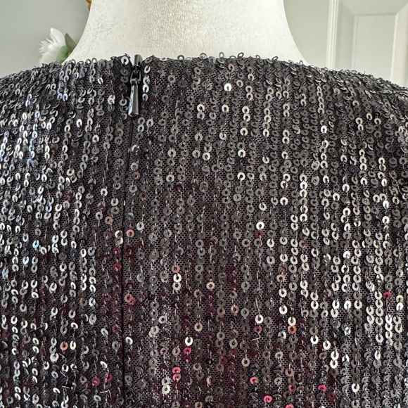 Ieena for Mac Duggal Black Sequin Dress - Picture 5 of 8